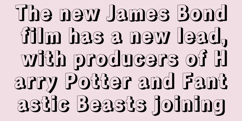 The new James Bond film has a new lead, with producers of Harry Potter and Fantastic Beasts joining