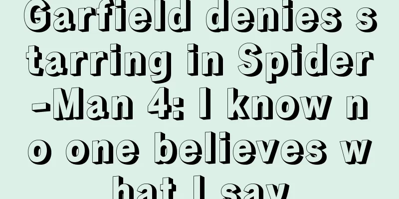 Garfield denies starring in Spider-Man 4: I know no one believes what I say