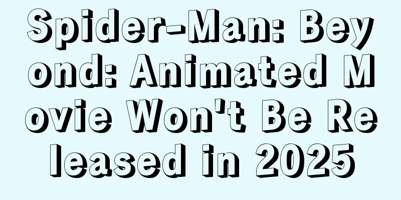 Spider-Man: Beyond: Animated Movie Won't Be Released in 2025