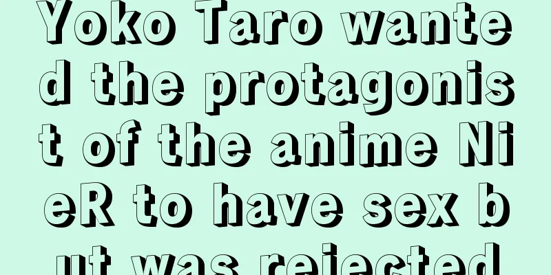Yoko Taro wanted the protagonist of the anime NieR to have sex but was rejected