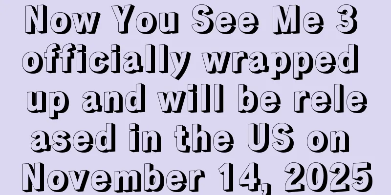 Now You See Me 3 officially wrapped up and will be released in the US on November 14, 2025