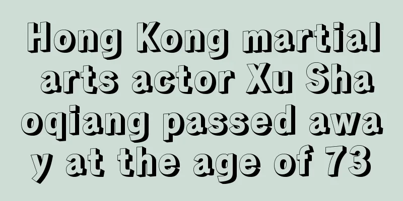 Hong Kong martial arts actor Xu Shaoqiang passed away at the age of 73
