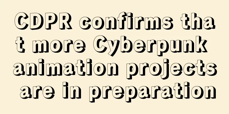 CDPR confirms that more Cyberpunk animation projects are in preparation