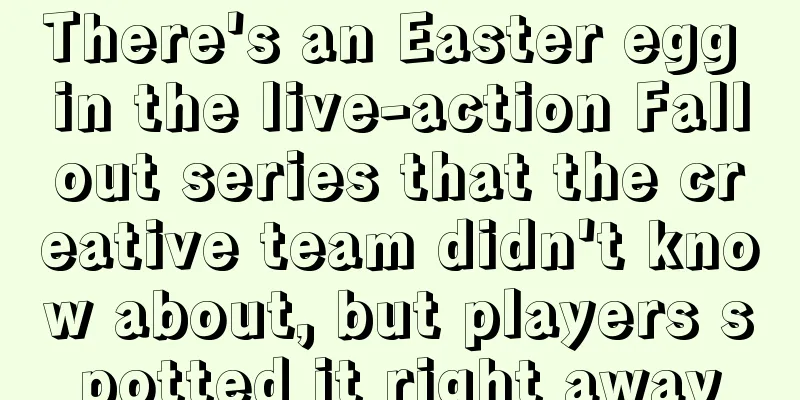 There's an Easter egg in the live-action Fallout series that the creative team didn't know about, but players spotted it right away