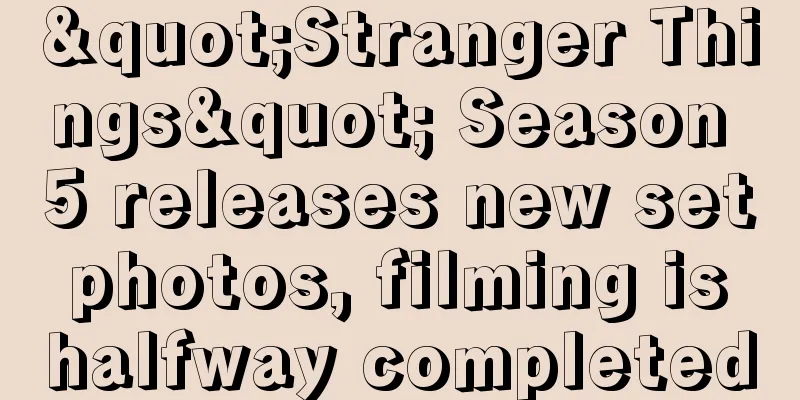 "Stranger Things" Season 5 releases new set photos, filming is halfway completed