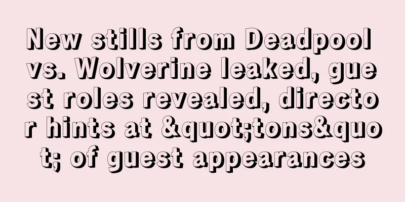New stills from Deadpool vs. Wolverine leaked, guest roles revealed, director hints at "tons" of guest appearances
