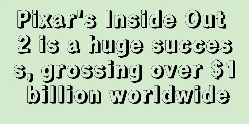 Pixar's Inside Out 2 is a huge success, grossing over $1 billion worldwide