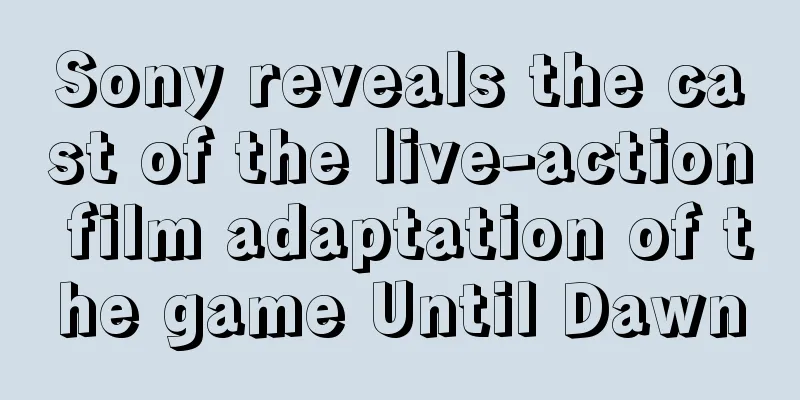 Sony reveals the cast of the live-action film adaptation of the game Until Dawn