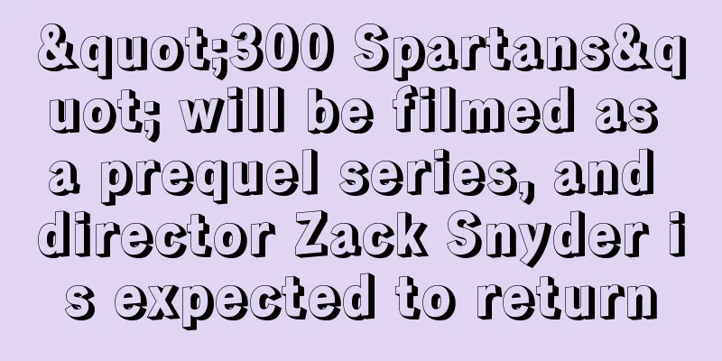 "300 Spartans" will be filmed as a prequel series, and director Zack Snyder is expected to return