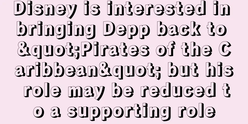 Disney is interested in bringing Depp back to "Pirates of the Caribbean" but his role may be reduced to a supporting role