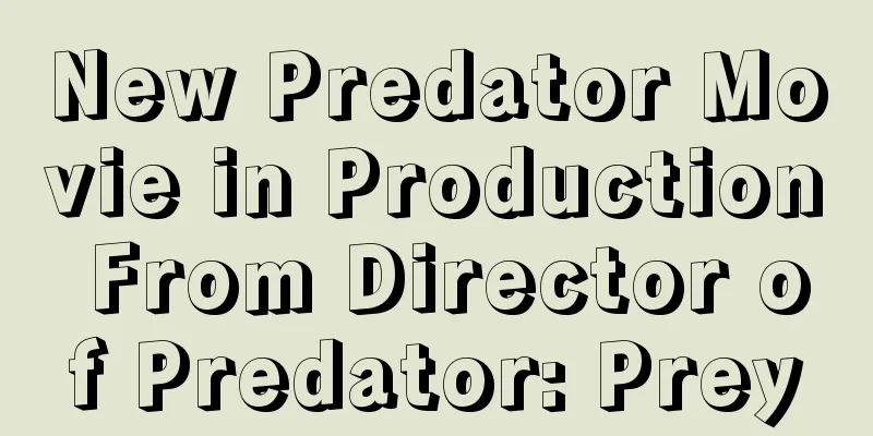 New Predator Movie in Production From Director of Predator: Prey