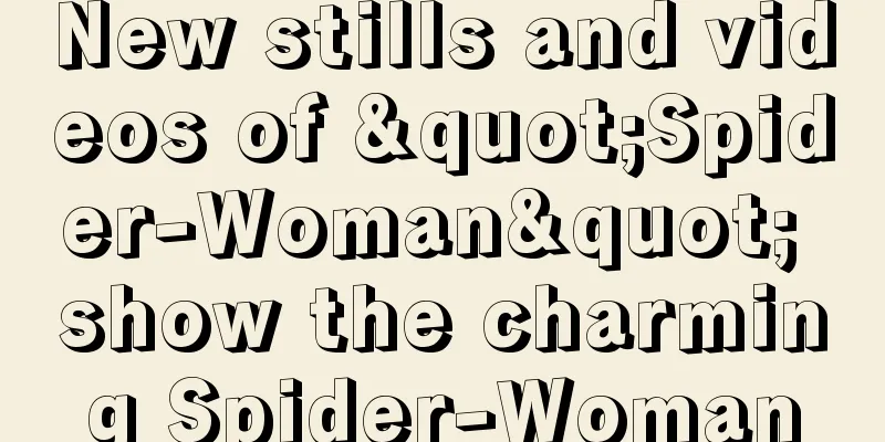 New stills and videos of "Spider-Woman" show the charming Spider-Woman