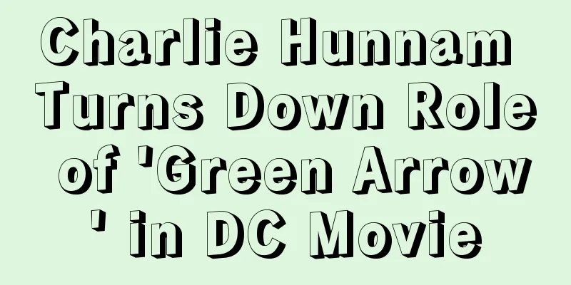 Charlie Hunnam Turns Down Role of 'Green Arrow' in DC Movie