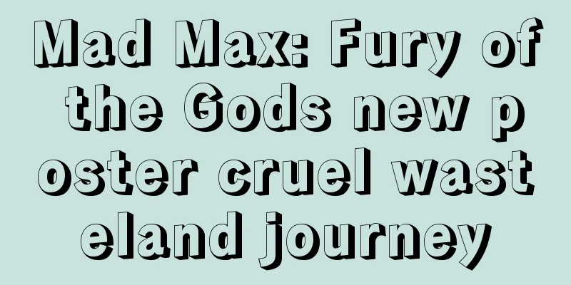 Mad Max: Fury of the Gods new poster cruel wasteland journey