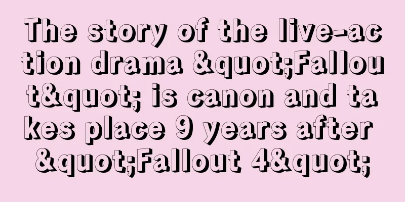 The story of the live-action drama "Fallout" is canon and takes place 9 years after "Fallout 4"
