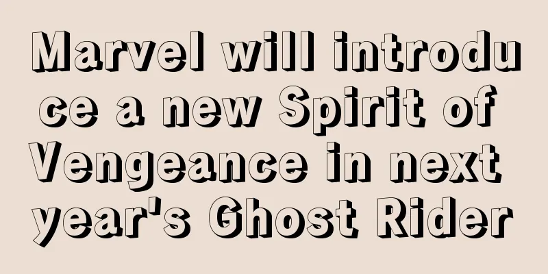 Marvel will introduce a new Spirit of Vengeance in next year's Ghost Rider