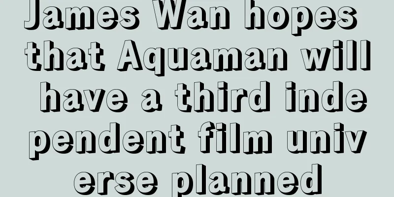 James Wan hopes that Aquaman will have a third independent film universe planned