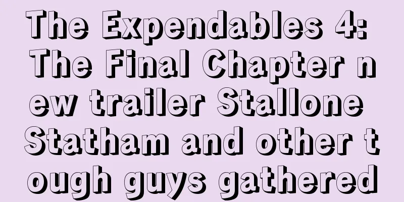 The Expendables 4: The Final Chapter new trailer Stallone Statham and other tough guys gathered