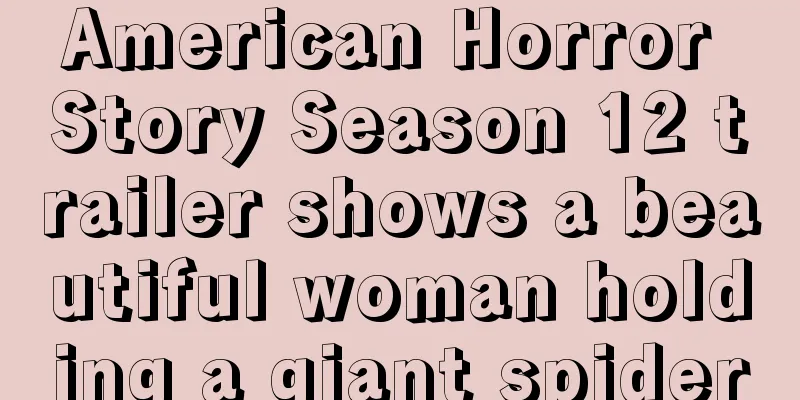American Horror Story Season 12 trailer shows a beautiful woman holding a giant spider