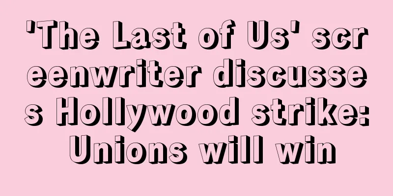 'The Last of Us' screenwriter discusses Hollywood strike: Unions will win