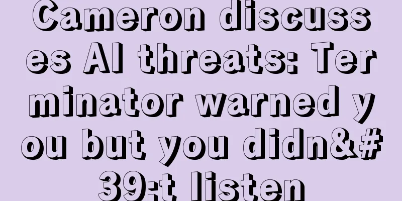 Cameron discusses AI threats: Terminator warned you but you didn't listen