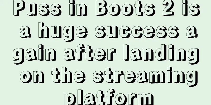 Puss in Boots 2 is a huge success again after landing on the streaming platform