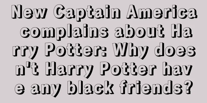 New Captain America complains about Harry Potter: Why doesn't Harry Potter have any black friends?