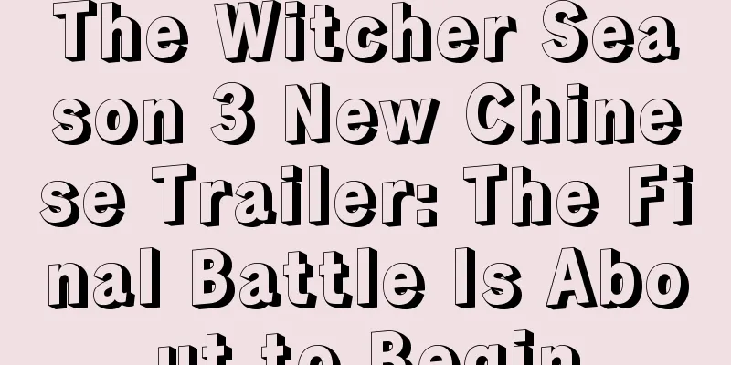 The Witcher Season 3 New Chinese Trailer: The Final Battle Is About to Begin