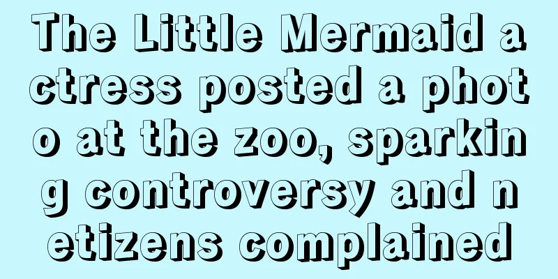 The Little Mermaid actress posted a photo at the zoo, sparking controversy and netizens complained