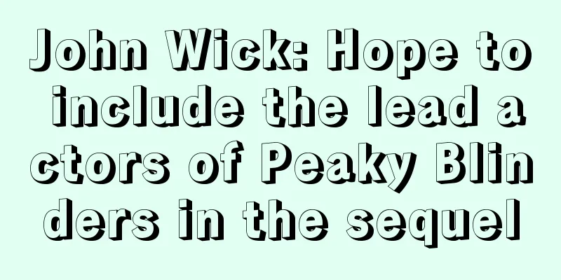 John Wick: Hope to include the lead actors of Peaky Blinders in the sequel