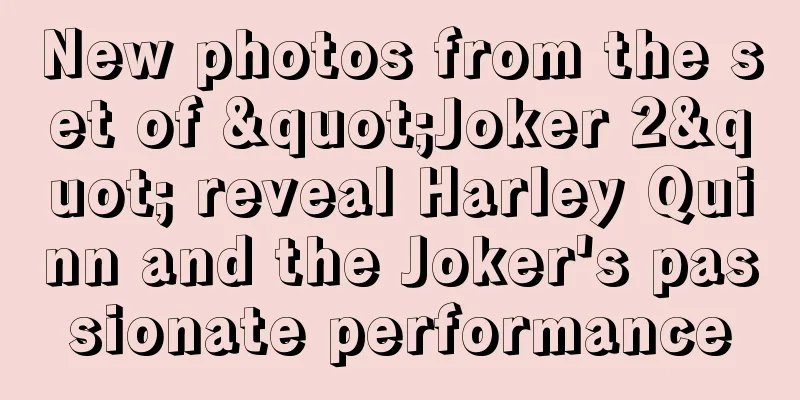 New photos from the set of "Joker 2" reveal Harley Quinn and the Joker's passionate performance