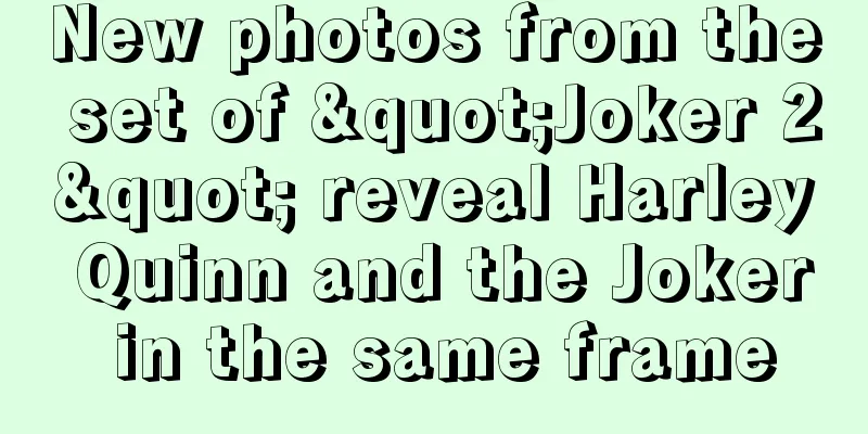 New photos from the set of "Joker 2" reveal Harley Quinn and the Joker in the same frame