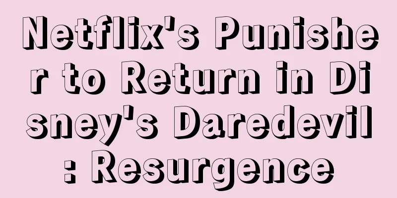 Netflix's Punisher to Return in Disney's Daredevil: Resurgence