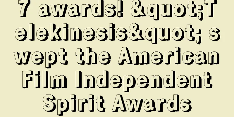 7 awards! "Telekinesis" swept the American Film Independent Spirit Awards
