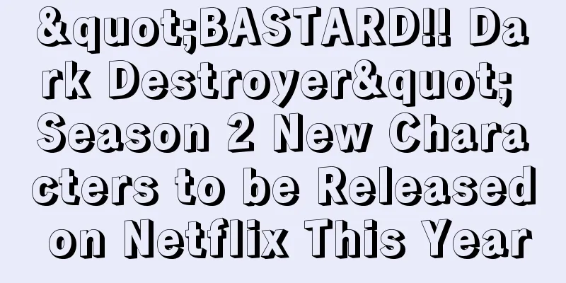 "BASTARD!! Dark Destroyer" Season 2 New Characters to be Released on Netflix This Year
