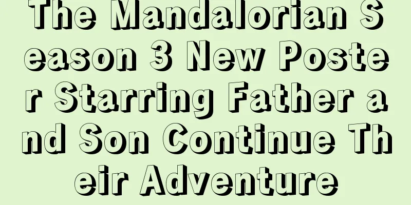 The Mandalorian Season 3 New Poster Starring Father and Son Continue Their Adventure