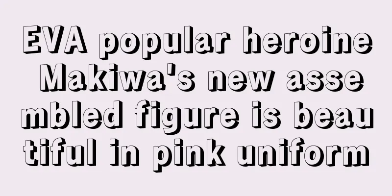 EVA popular heroine Makiwa's new assembled figure is beautiful in pink uniform