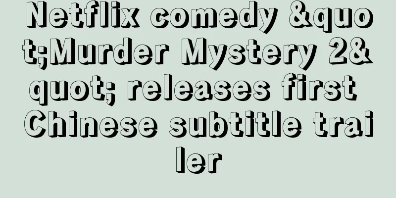 Netflix comedy "Murder Mystery 2" releases first Chinese subtitle trailer