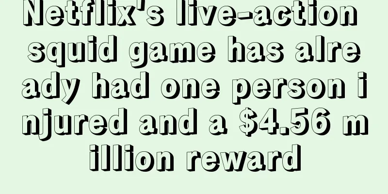 Netflix's live-action squid game has already had one person injured and a $4.56 million reward