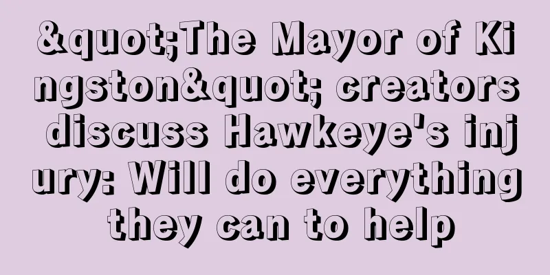 "The Mayor of Kingston" creators discuss Hawkeye's injury: Will do everything they can to help