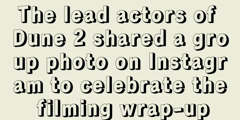 The lead actors of Dune 2 shared a group photo on Instagram to celebrate the filming wrap-up