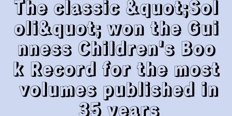 The classic "Sololi" won the Guinness Children's Book Record for the most volumes published in 35 years