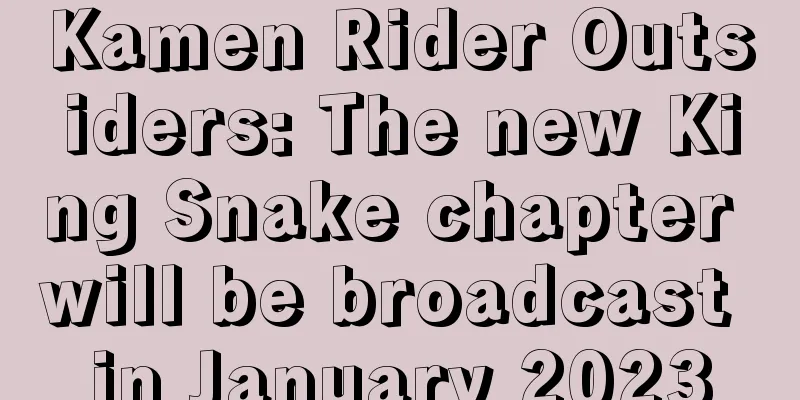 Kamen Rider Outsiders: The new King Snake chapter will be broadcast in January 2023