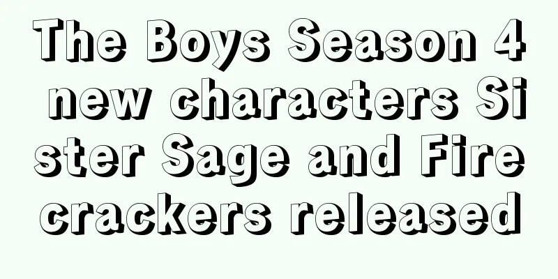 The Boys Season 4 new characters Sister Sage and Firecrackers released