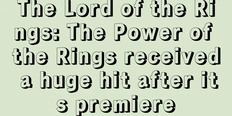 The Lord of the Rings: The Power of the Rings received a huge hit after its premiere