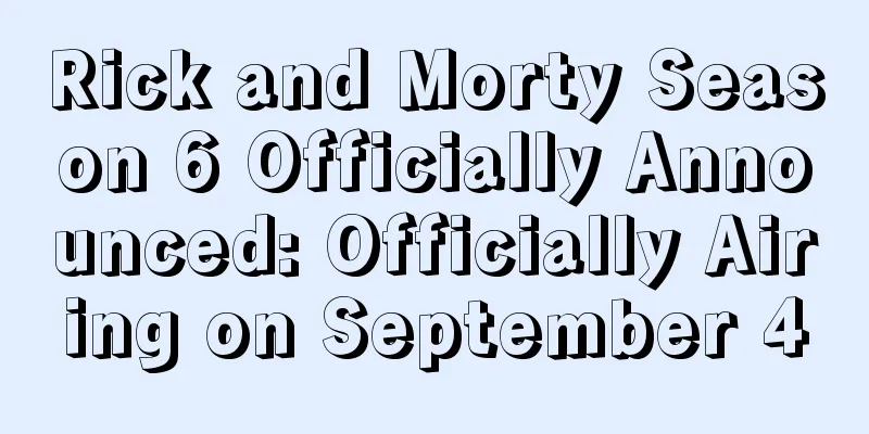 Rick and Morty Season 6 Officially Announced: Officially Airing on September 4