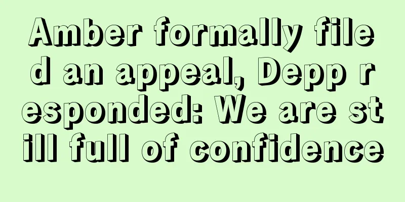 Amber formally filed an appeal, Depp responded: We are still full of confidence