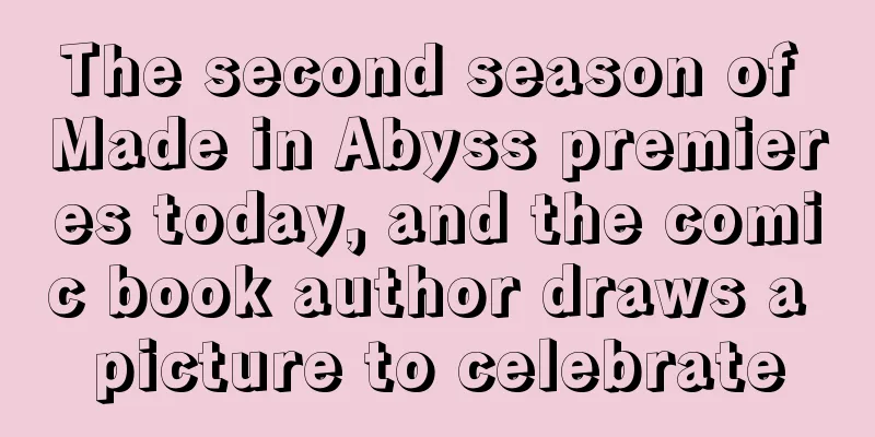 The second season of Made in Abyss premieres today, and the comic book author draws a picture to celebrate