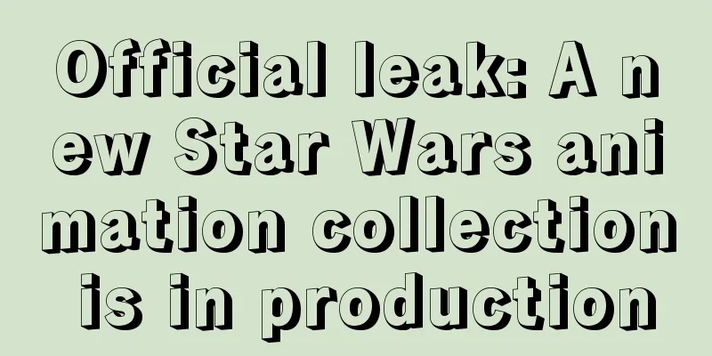 Official leak: A new Star Wars animation collection is in production