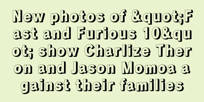 New photos of "Fast and Furious 10" show Charlize Theron and Jason Momoa against their families